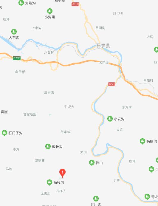 石泉县旅游地图图片